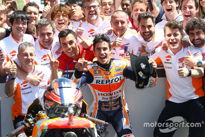 Race winner Marc Marquez, Repsol Honda Team