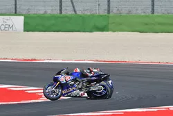 Chute de Michael van der Mark, Pata Yamaha