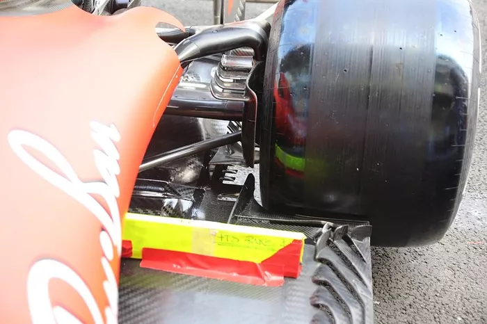 Suspensión trasera del Ferrari SF90