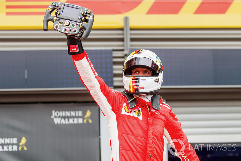 Vainqueur : Sebastian Vettel (Ferrari)