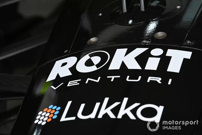 Logos on the ROKiT Venturi Racing, Silver Arrow 02