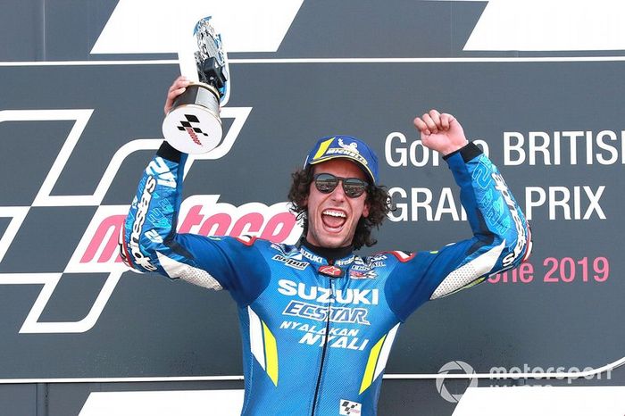 Podio: gandor Alex Rins, Team Suzuki MotoGP