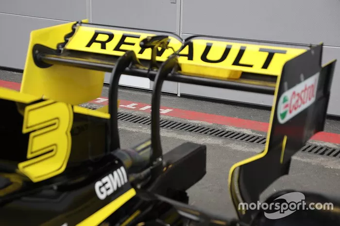Detalle técnico del equipo Renault F1 Team