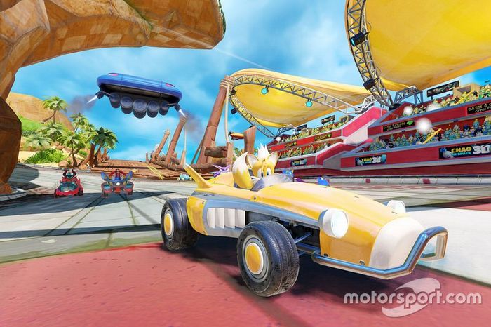 Captura del Team Sonic Racing