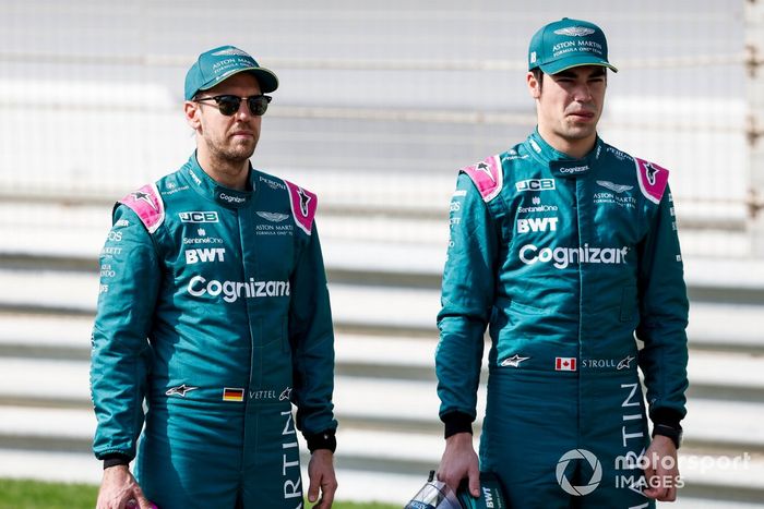 Sebastian Vettel, Aston Martin y Lance Stroll, Aston Martin 