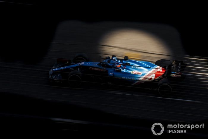 Fernando Alonso, Alpine A521 