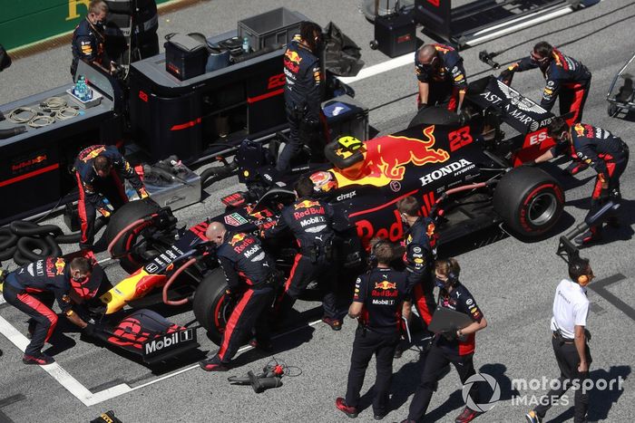 Alex Albon, Red Bull Racing RB16