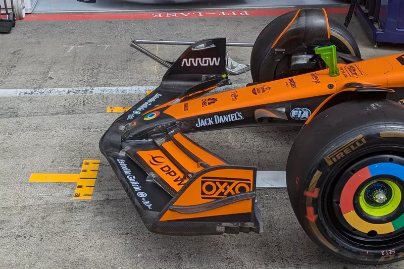 Détails techniques du McLaren MCL38