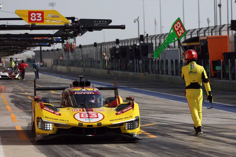 #Ferrari 499P AF Corse n°83 : Robert Kubica, Yifei Ye, Philip Hanson