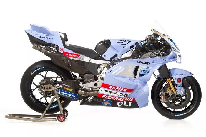 La livrée MotoGP de Gresini Racing