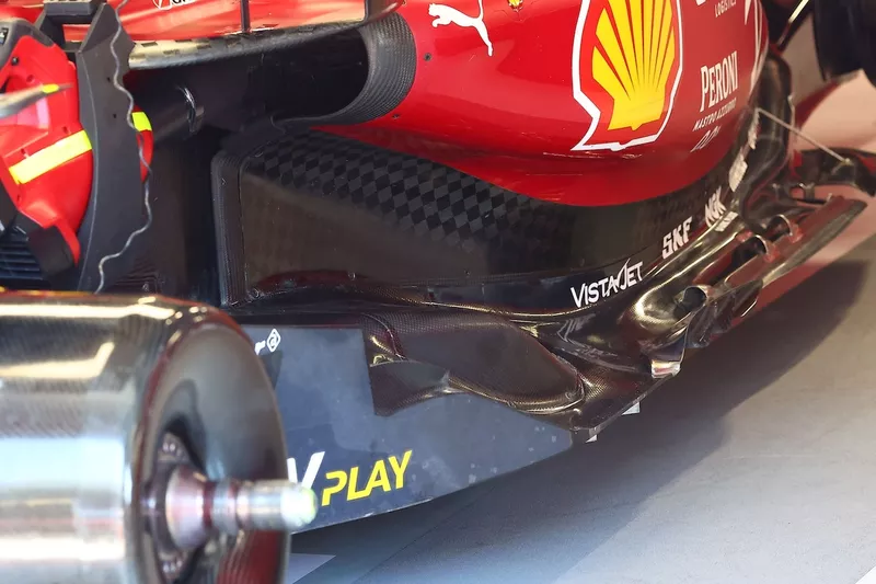 Détail technique de la Ferrari SF-25