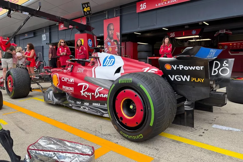Détail technique de la Ferrari SF-25