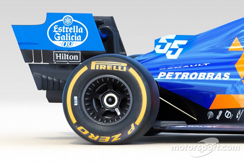 Detalles del McLaren MCL34