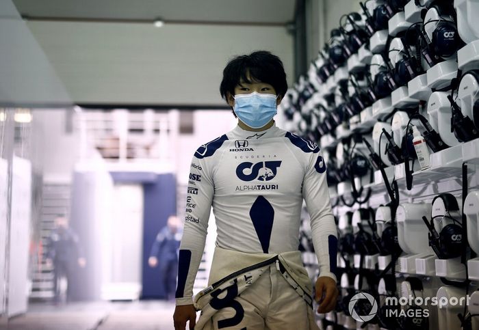 Yuki Tsunoda, Honda Formula Dream Project en el box