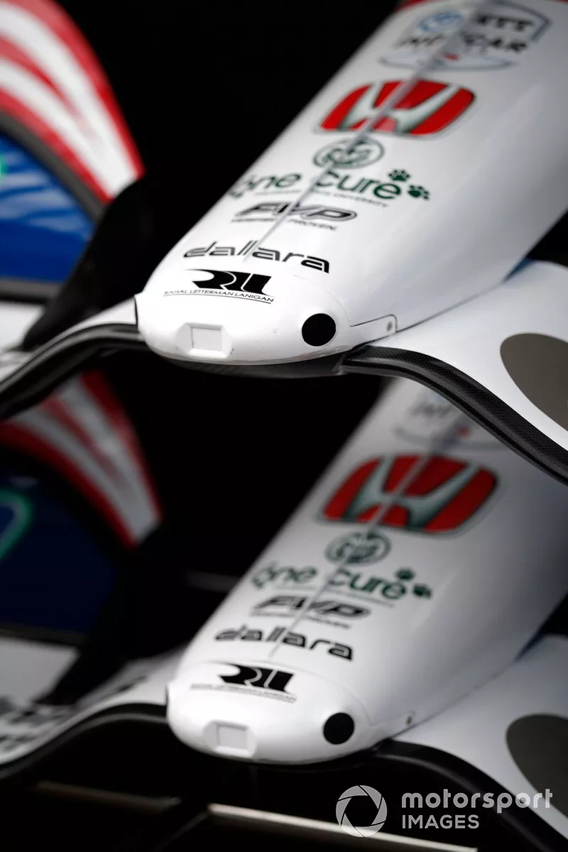 Graham Rahal, Rahal Letterman Lanigan Racing Honda, nose