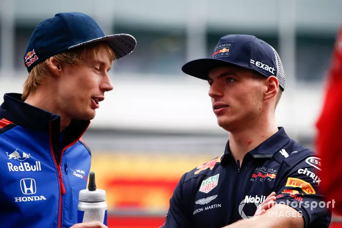 Brendon Hartley, Scuderia Toro Rosso y Max Verstappen, Red Bull Racing
