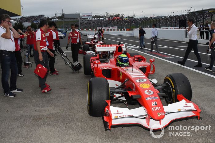 Felipe Massa, Ferrari en la exhibición con coches históricos por el 30 Aniversario de Suzuka en F1