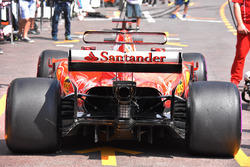 Ferrari SF70-H, il retrotreno