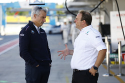 Jens Marquardt, directeur de BMW Motorsport et Ullrich Fritz, Team Principal de Mercedes-AMG HWA