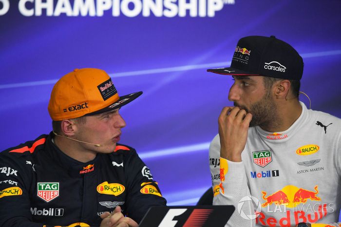 Max Verstappen y Daniel Ricciardo, Red Bull Racing 