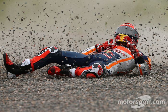 Accidente de Marc Marquez, Repsol Honda Team