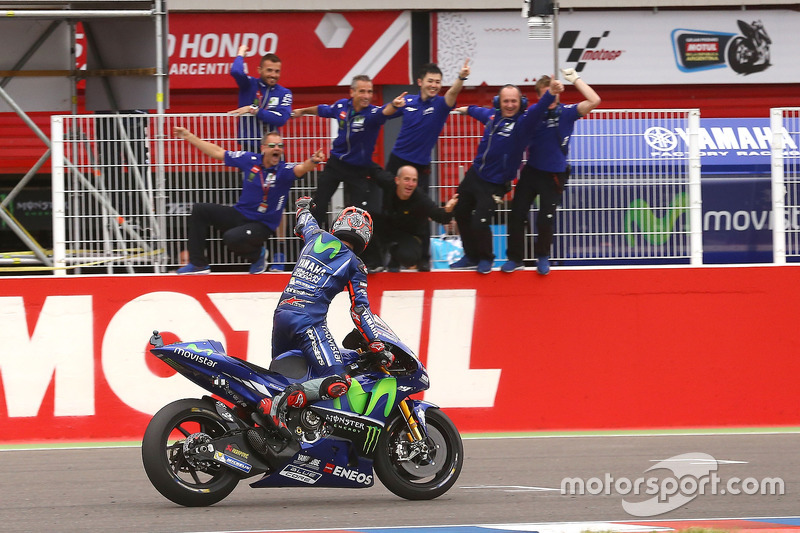 1. Vinales menang dan Marquez terjatuh di Argentina