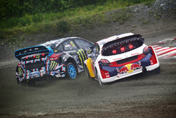 Андреас Баккеруд, Hoonigan Racing Division Ford, Себастьян Льоб, Team Peugeot Hansen