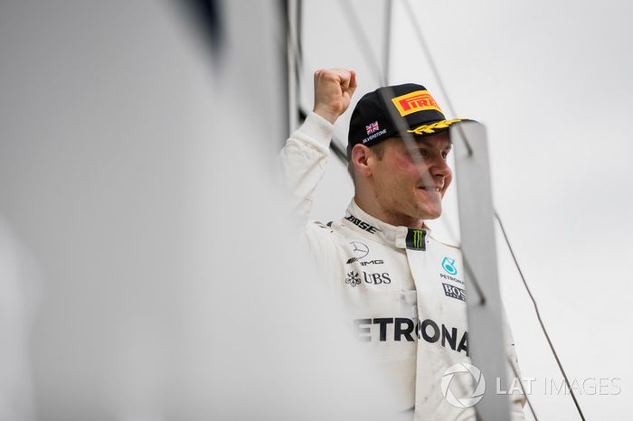 Segundo Valtteri Bottas, Mercedes AMG F1