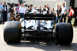 De demonstratiewagen voor 2017 van Pirelli