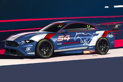 Ford Mustang render by Nima Nourian