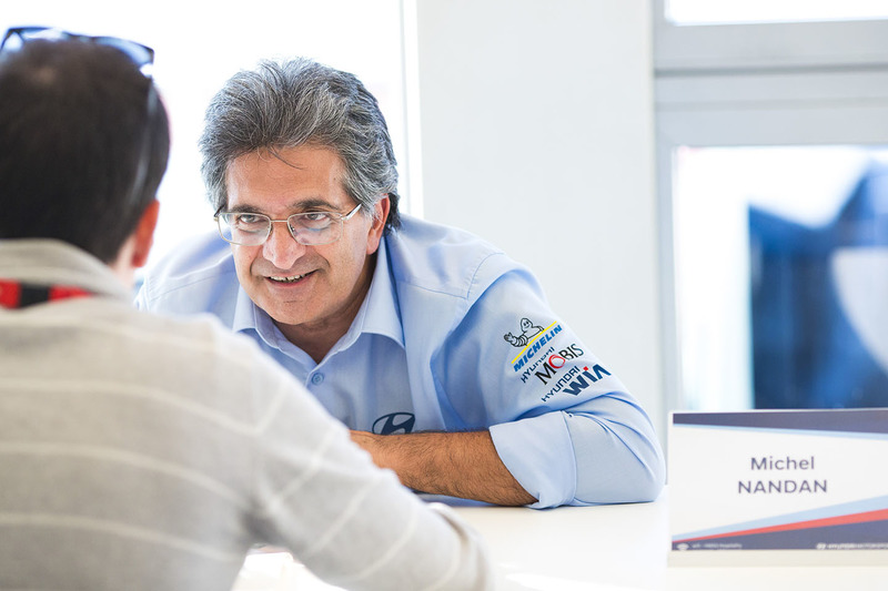 Michel Nandan, directeur de Hyundai Motorsport