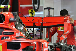 Ferrari SF71H ala trasera
