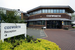 Northampton'daki Cosworth motor fabrikası