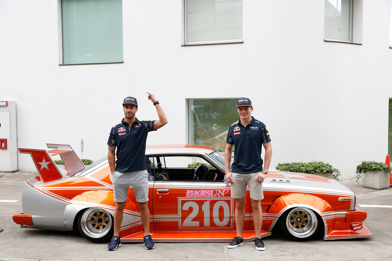 Bosozoku: Daniel Ricciardo und Max Verstappen mit getuntem Auto in Tokio