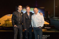 Cyril Abiteboul, Kennth Ma y Frédéric Vasseur