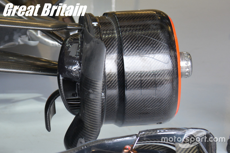 McLaren MP4-31: Bremse, Grand Prix von Großbritannien