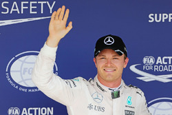Polesitter Nico Rosberg, Mercedes AMG F1