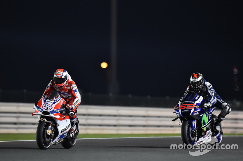 Andrea Dovizioso, Ducati Team, Ducati y Jorge Lorenzo, Movistar Yamaha MotoGP, Yamaha