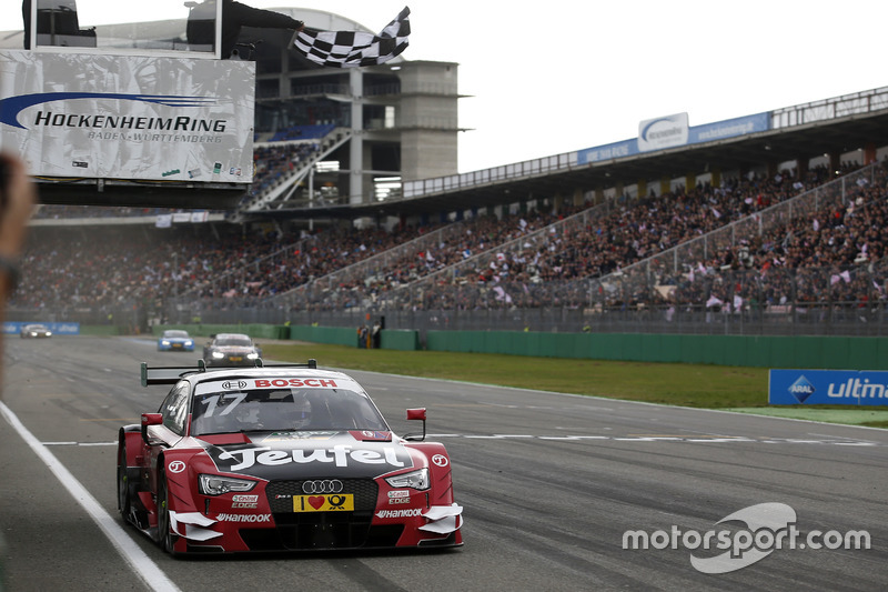 Ganador de la carrera Miguel Molina, Audi Sport Team Abt Sportsline, Audi RS 5 DTM