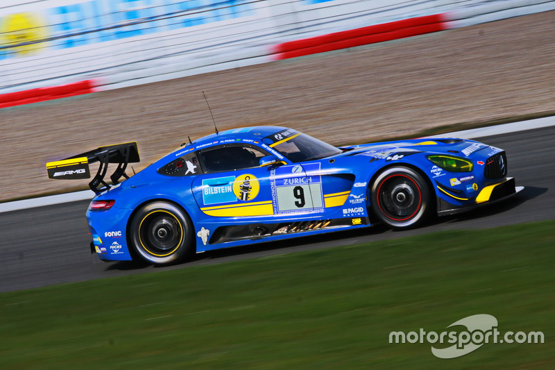 #9 AMGTeam Black Falcon Mercedes AMG GT3: Hubert Haupt, Yelmer Buurman, Nico Bastian