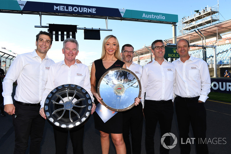 Andrew Westacott, CEO australiano del GP y miembros de Australian GP Corporation