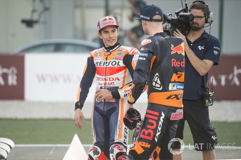 Marc Marquez, Repsol Honda Team, Bradley Smith, Red Bull KTM Factory Racing