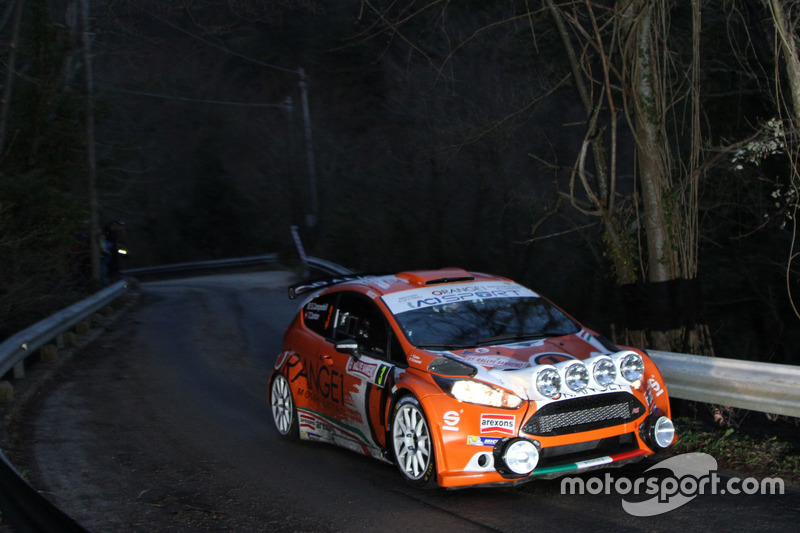 Simone Campedelli, Tania Canton, Ford Fiesta R5, Orange1 Racing