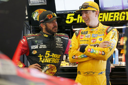 Kyle Busch, Joe Gibbs Racing, M&M's Toyota Camry Martin Truex Jr., Furniture Row Racing, Bass Pro Shops/5-hour ENERGY Toyota Camry