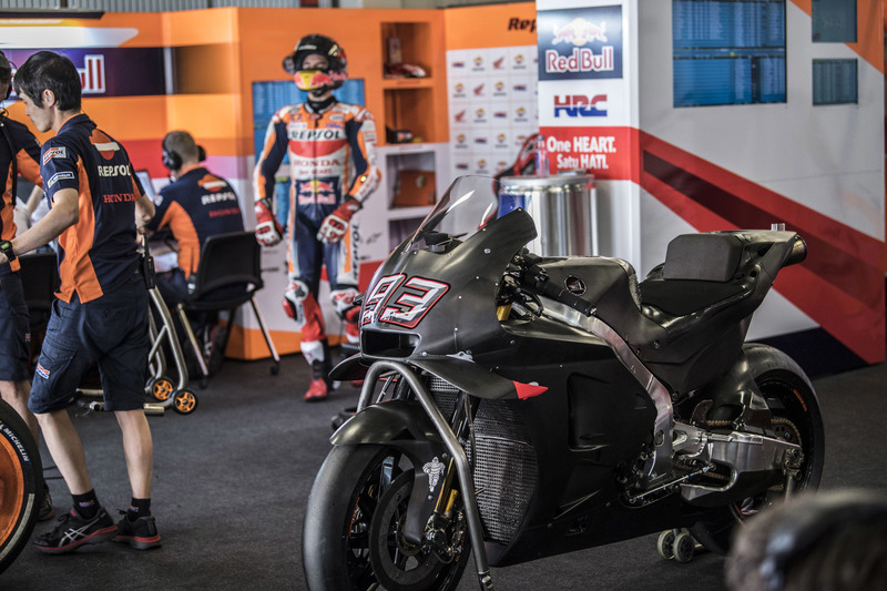 La moto de Marc Marquez, Repsol Honda Team