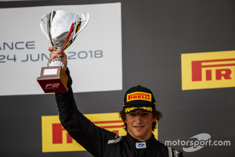 Roberto Merhi, est parvenu à finir troisième mais a été disqualifié