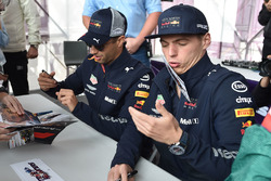 Max Verstappen, Red Bull Racing at the autograph session