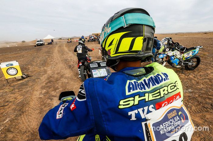 #28 Sherco: Aravind KP