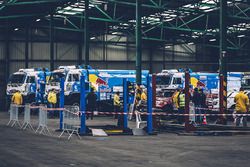 Equipo Kamaz Master listo para el largo viaje a Buenos Aires