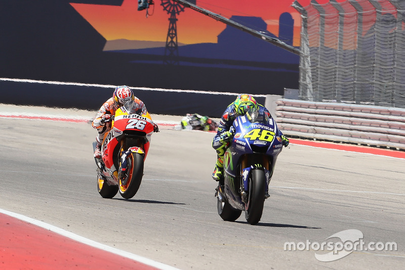 Valentino Rossi, Yamaha Factory Racing, Dani Pedrosa, Repsol Honda Team